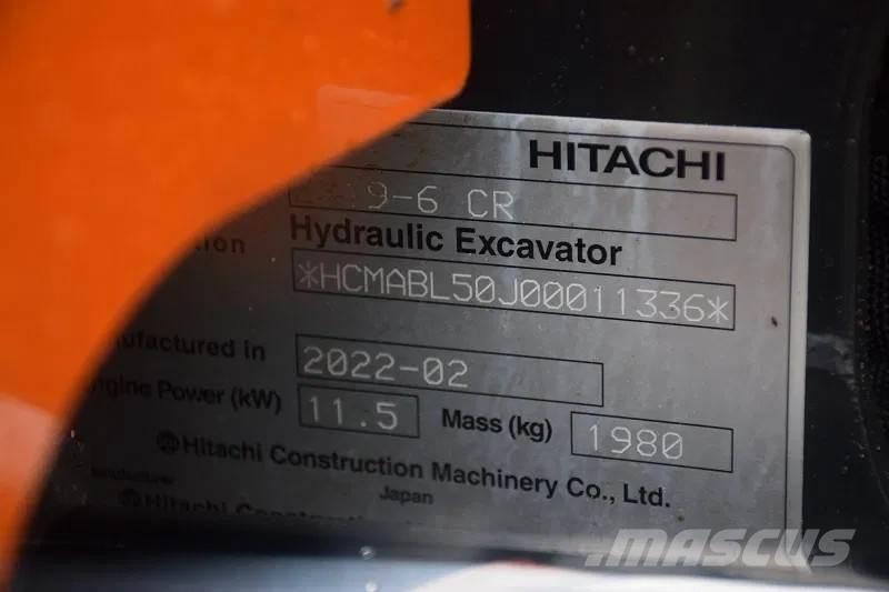 Hitachi ZX19.6 CR Mini ekskavatörler, 7 tona dek