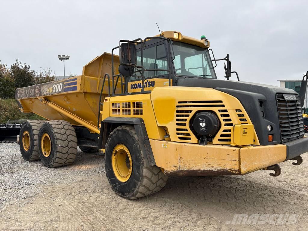 Komatsu HM300-3 Belden kirma kaya kamyonu