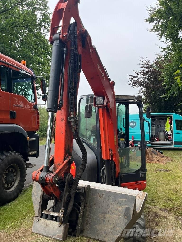 Kubota KX 027-4 Mini ekskavatörler, 7 tona dek