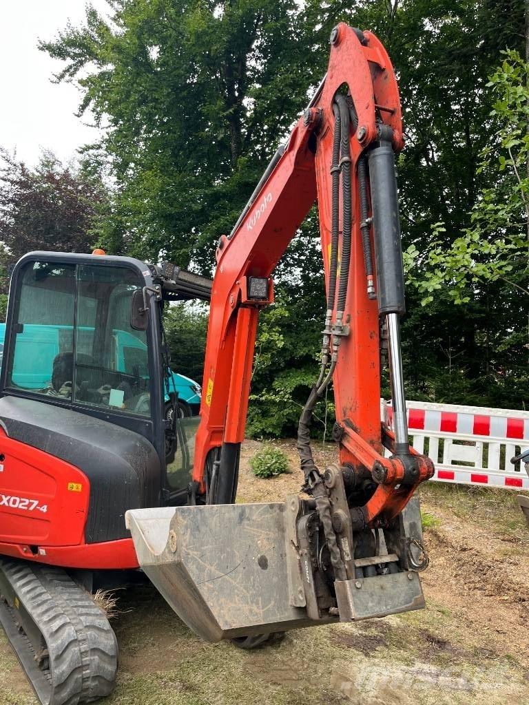 Kubota KX 027-4 Mini ekskavatörler, 7 tona dek