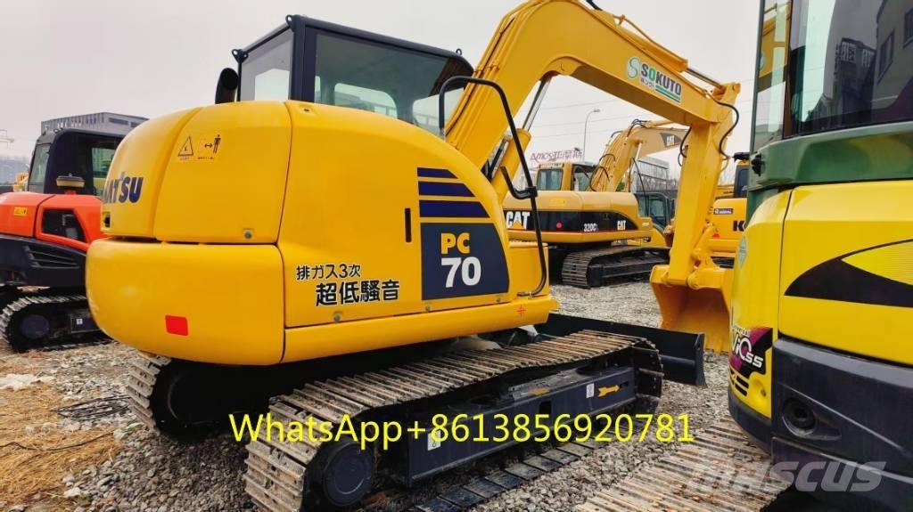 Komatsu PC 70-8 Paletli ekskavatörler