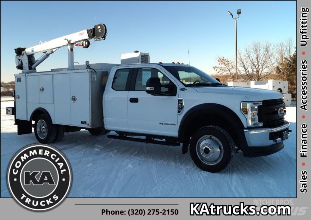 Ford F 550 XL SD Paletli vinçler