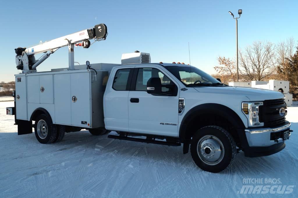 Ford F 550 XL SD Paletli vinçler