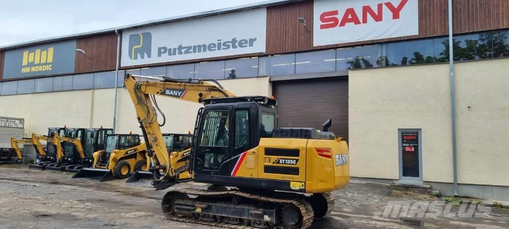 Sany SY 135 C Paletli ekskavatörler
