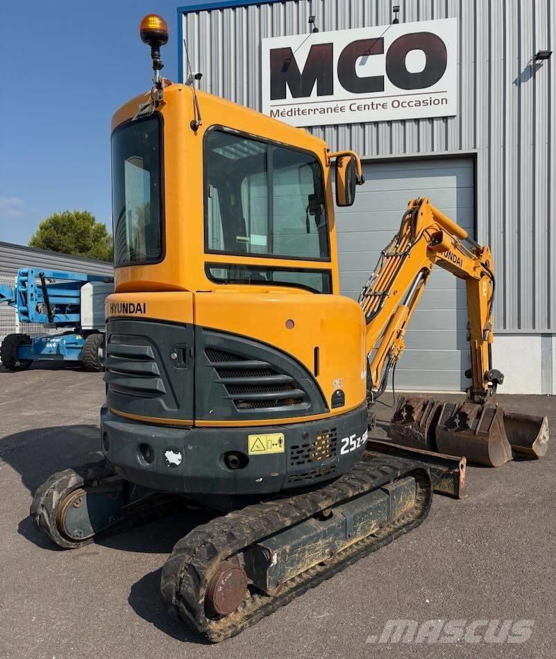 Hyundai R25Z-9 AK Mini ekskavatörler, 7 tona dek