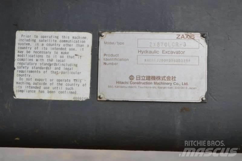 Hitachi ZX870 Mini ekskavatörler, 7 tona dek
