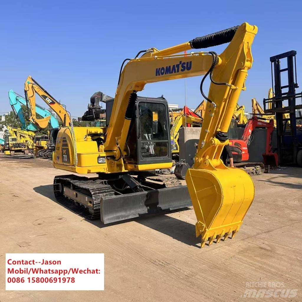 Komatsu PC 70-8 Paletli ekskavatörler