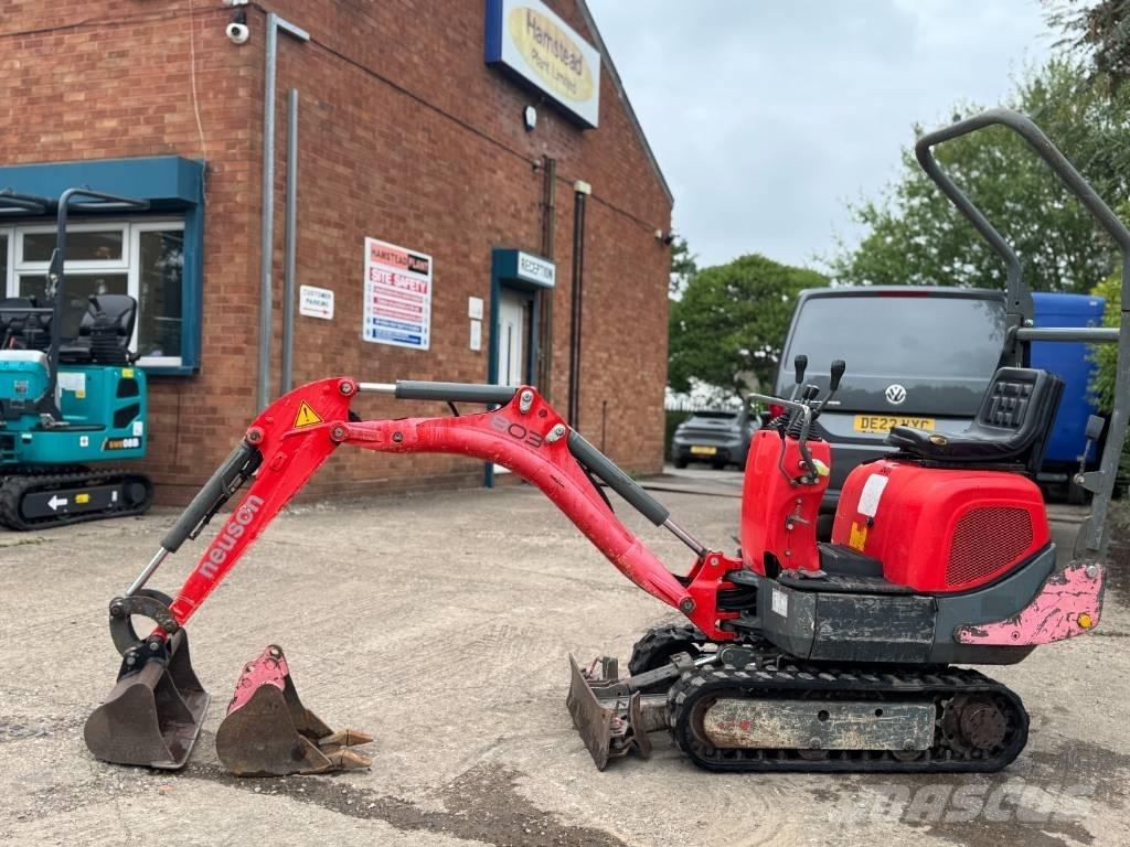 Wacker Neuson 803 Mini ekskavatörler, 7 tona dek