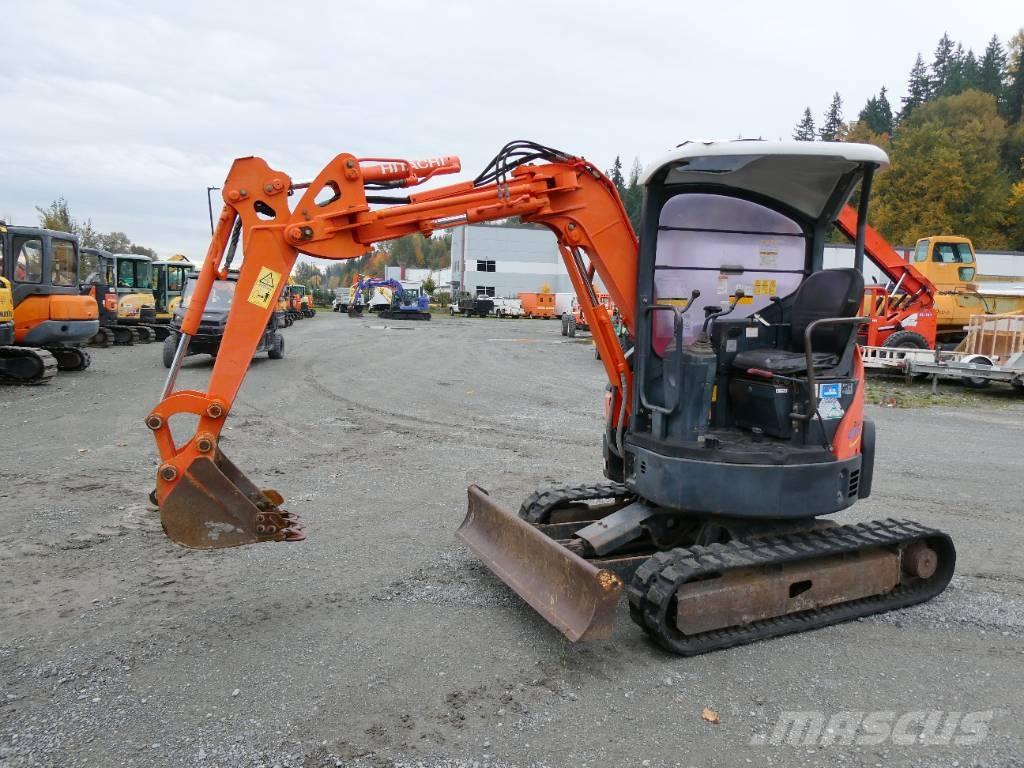 Hitachi ZX 20 UR Mini ekskavatörler, 7 tona dek