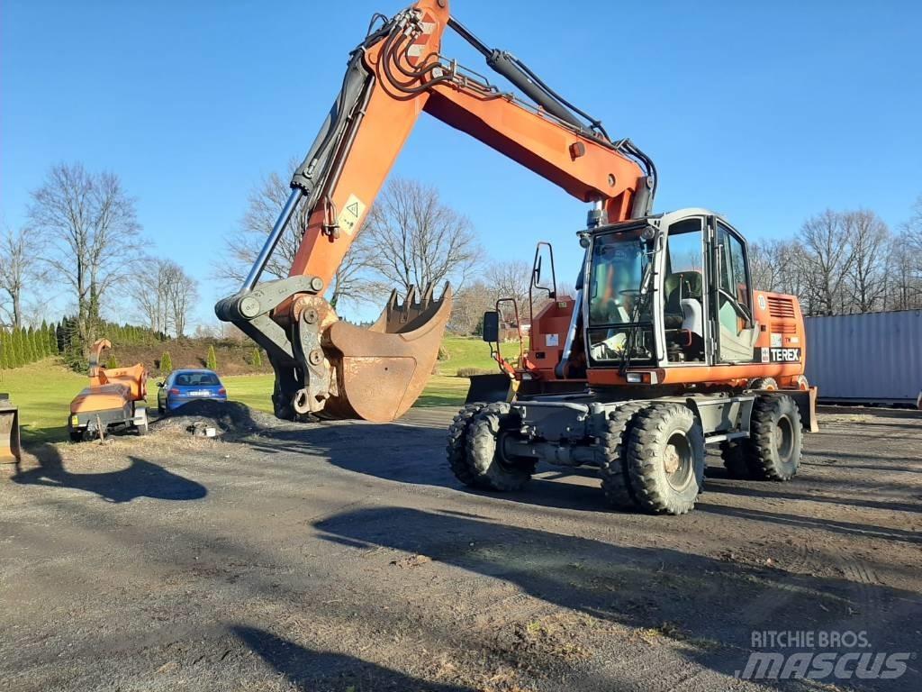 Terex 190 W Lastik tekerli ekskavatörler