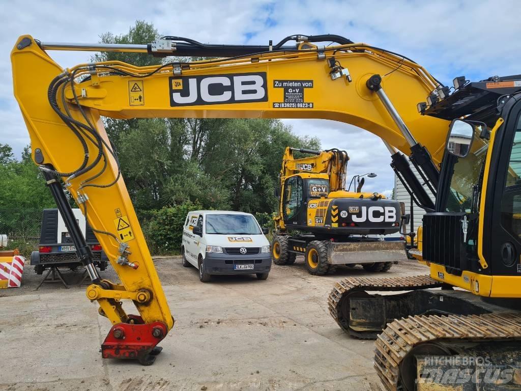 JCB 220X LC Paletli ekskavatörler