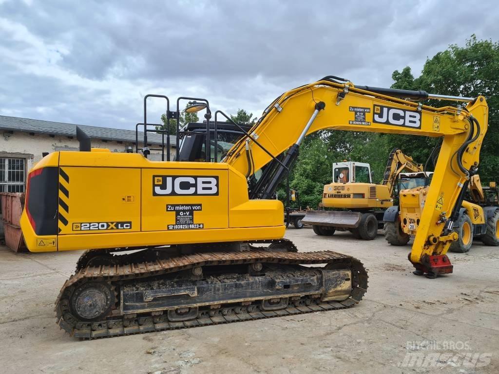 JCB 220X LC Paletli ekskavatörler