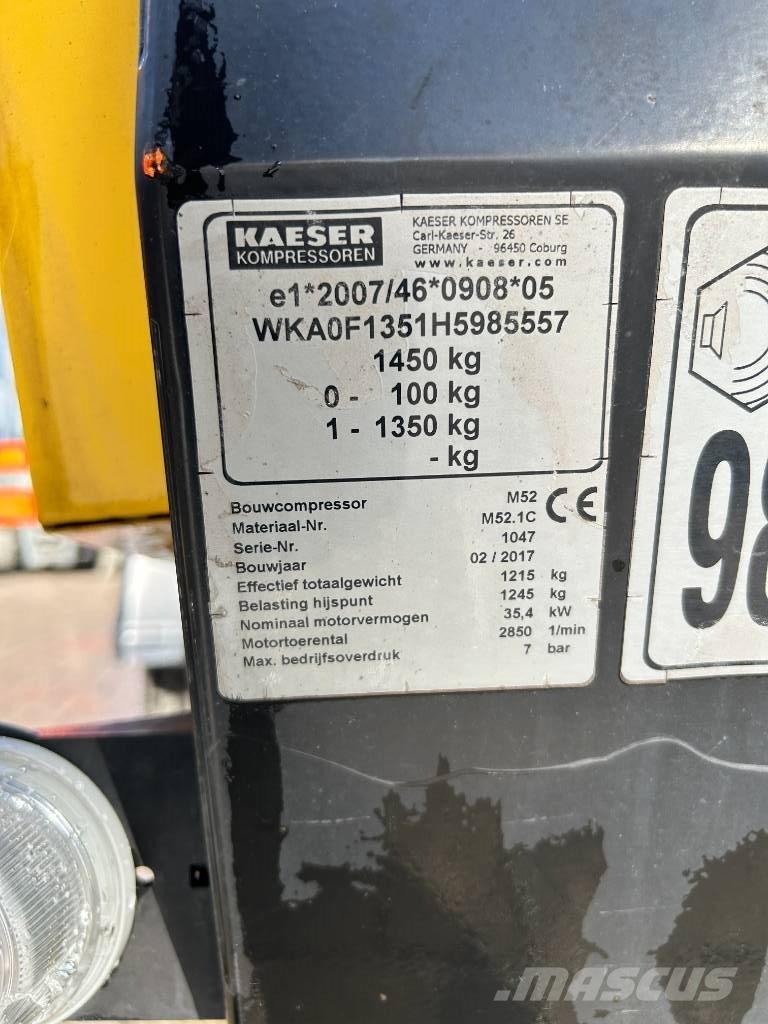Kaeser M 52 Kompresörler
