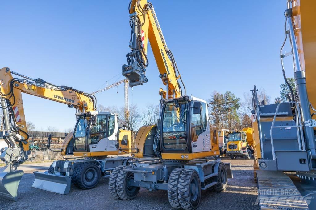 Liebherr A 916C Lastik tekerli ekskavatörler