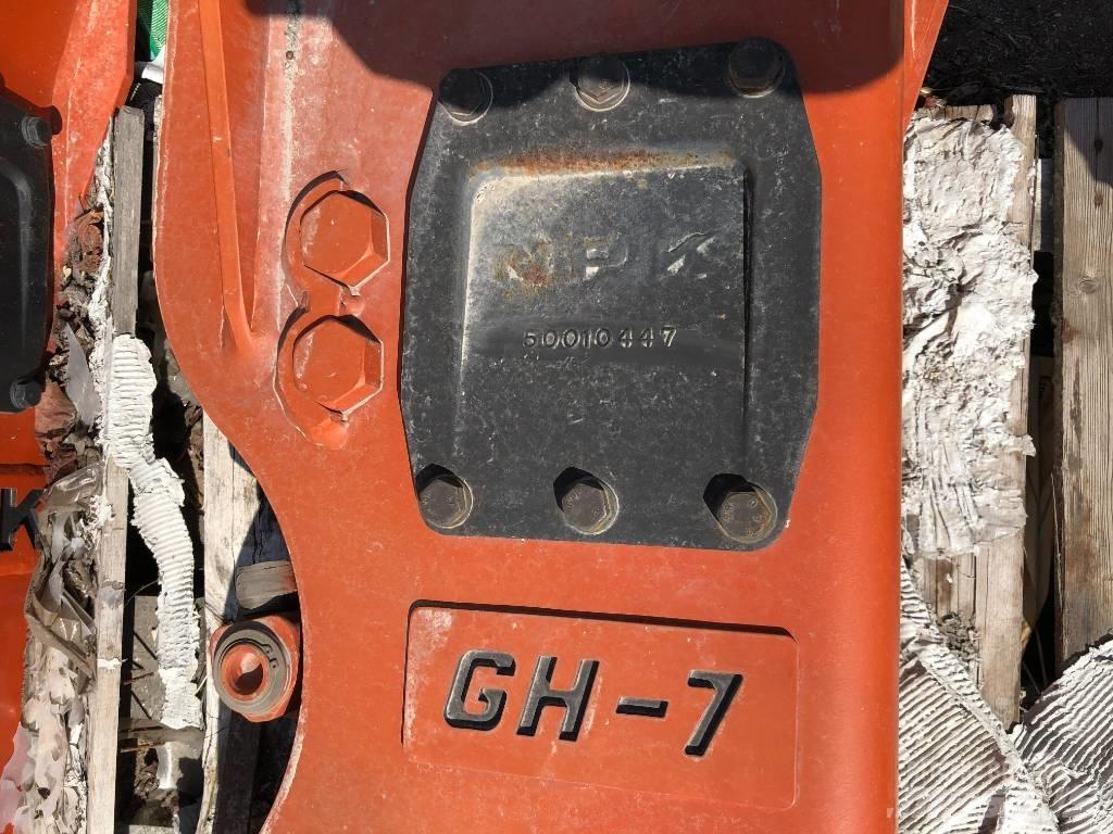 NPK GH 7 Hidrolik kırıcılar