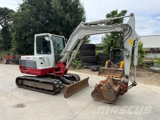 Takeuchi TB 250 Mini ekskavatörler, 7 tona dek