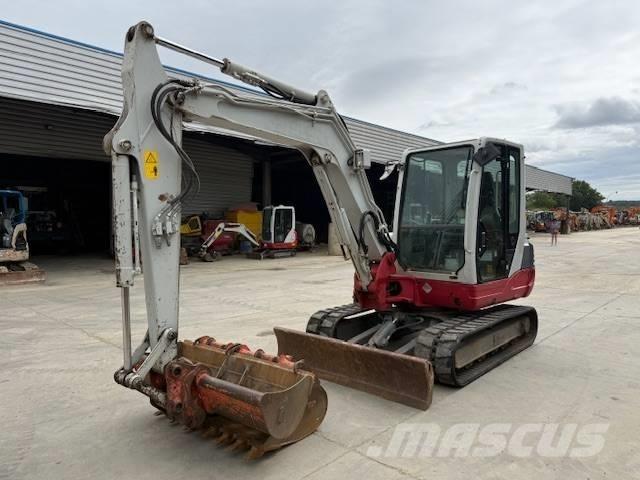 Takeuchi TB 250 Mini ekskavatörler, 7 tona dek