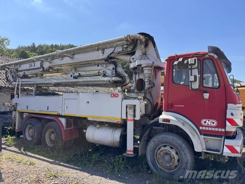 Mercedes-Benz 2631 Beton pompaları