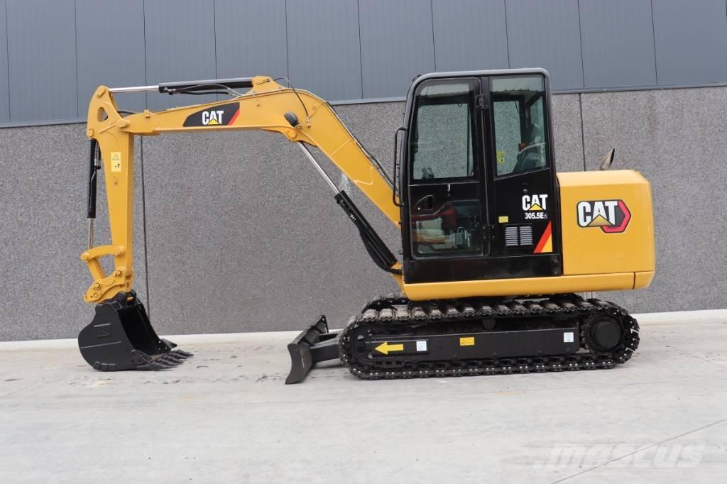 CAT 305.5 E CR Mini ekskavatörler, 7 tona dek