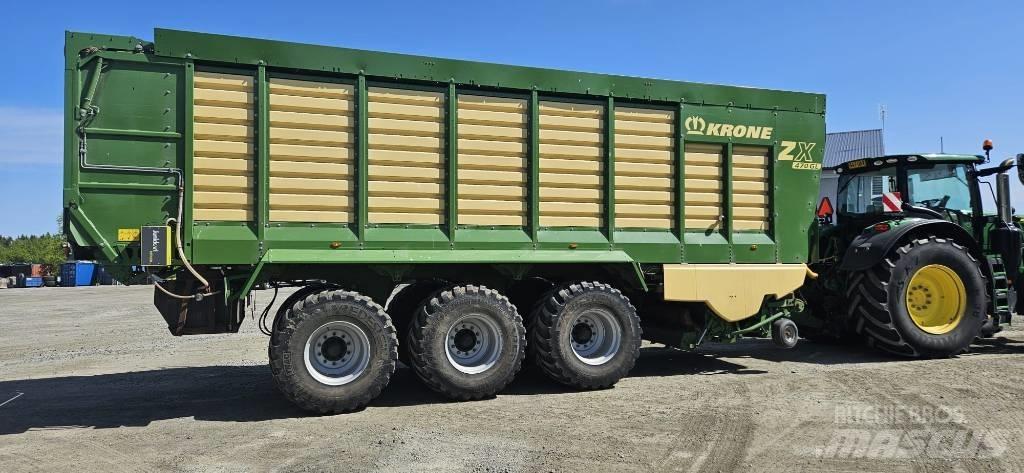 Krone ZX 470 GL Kendi yükler römorklar