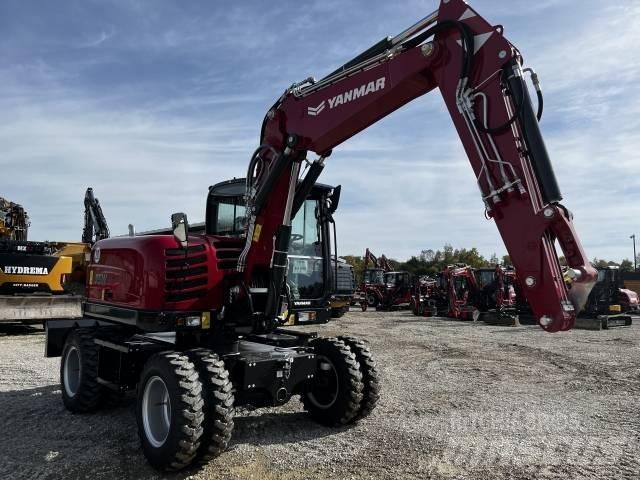 Yanmar B 95W Lastik tekerli ekskavatörler