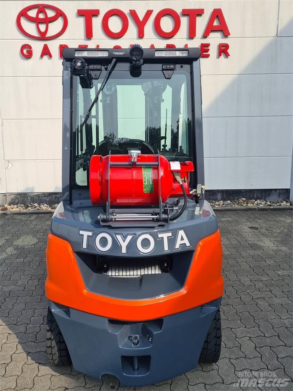 Toyota 02-8FGF25 LPG'li forkliftler