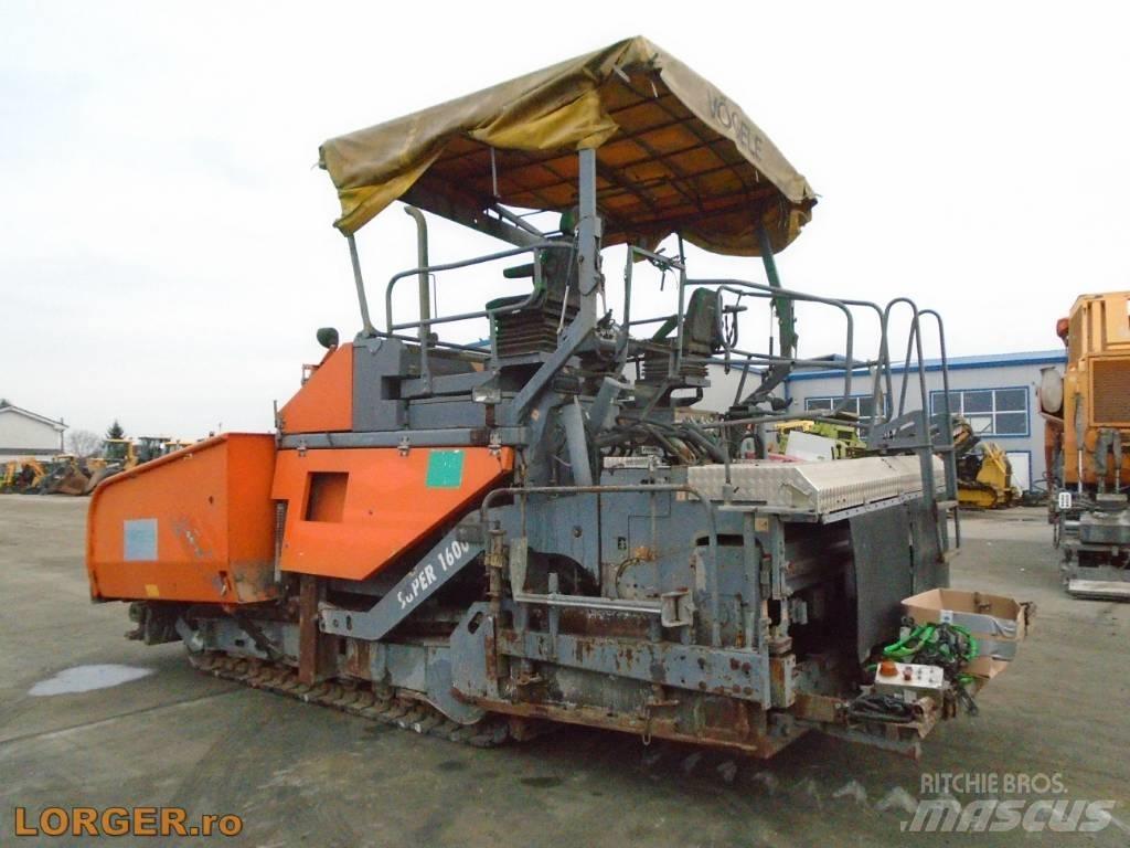 Vögele Super 1600 Asfalt sericiler