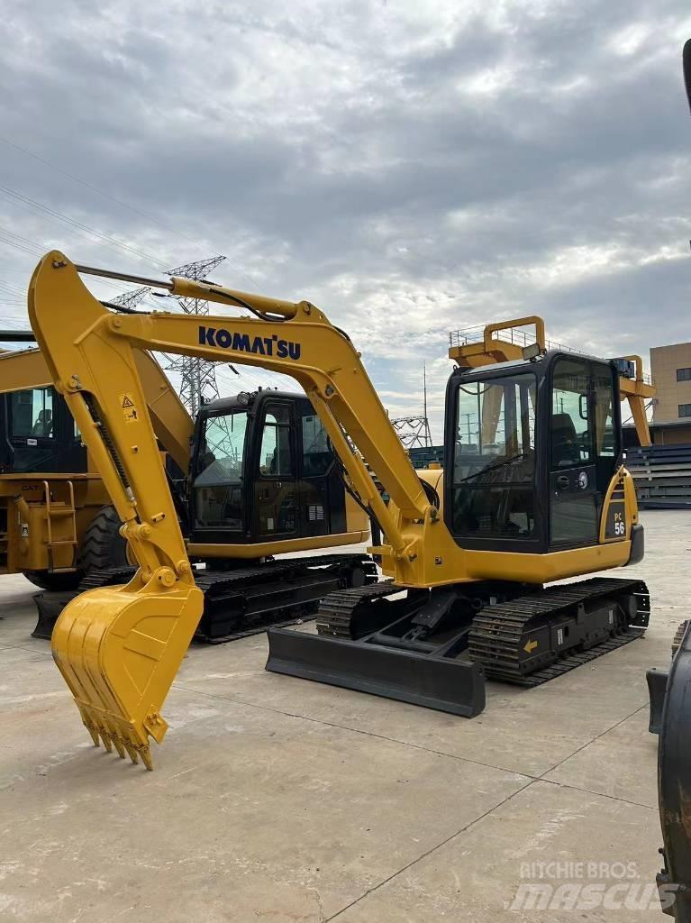 Komatsu PC 56 Mini ekskavatörler, 7 tona dek