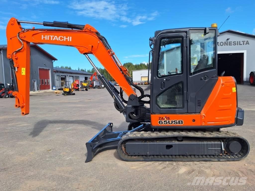 Hitachi ZX65USB-5 Mini ekskavatörler, 7 tona dek