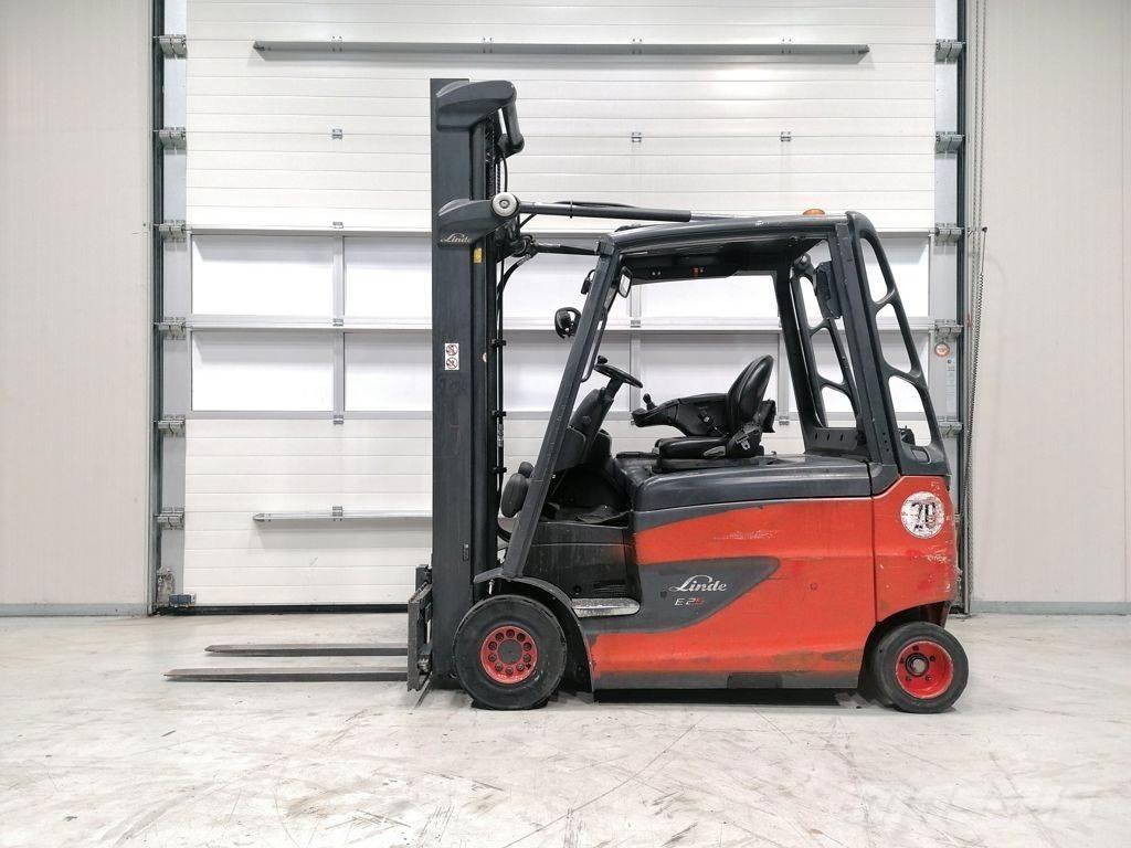 Linde E25HL-01/600 Elektrikli forkliftler