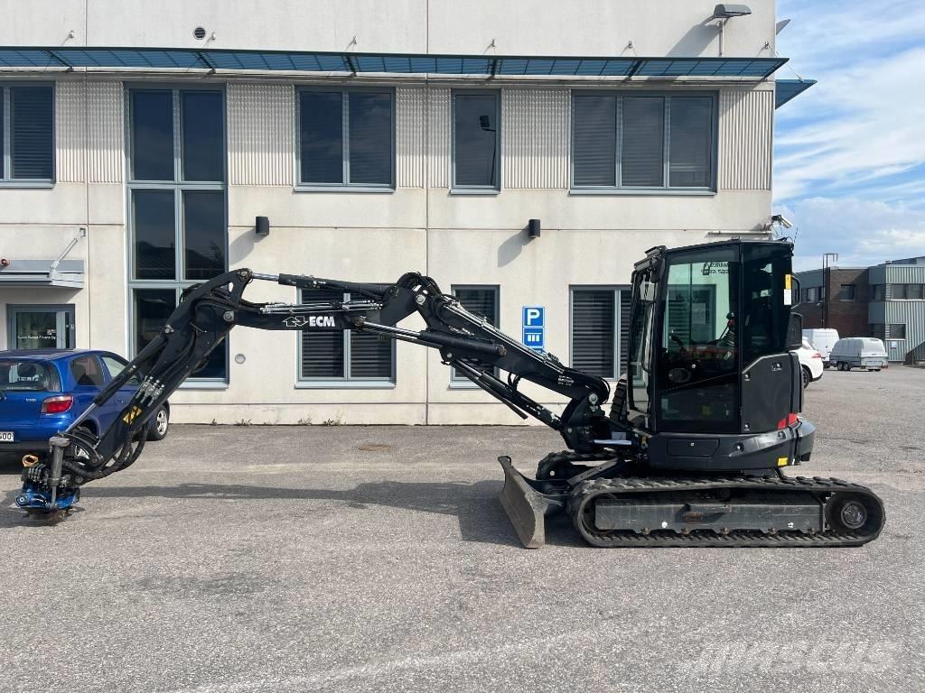 ECM 65 TR Mini ekskavatörler, 7 tona dek
