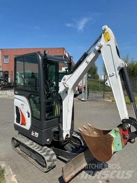Bobcat E 19 Mini ekskavatörler, 7 tona dek
