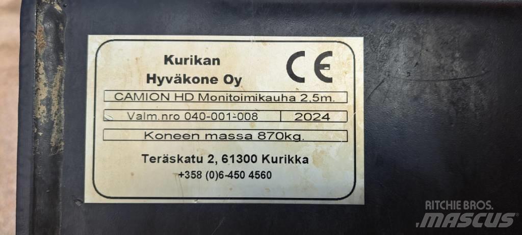 Camion HD 250 Ön yükleyici atasmanlar