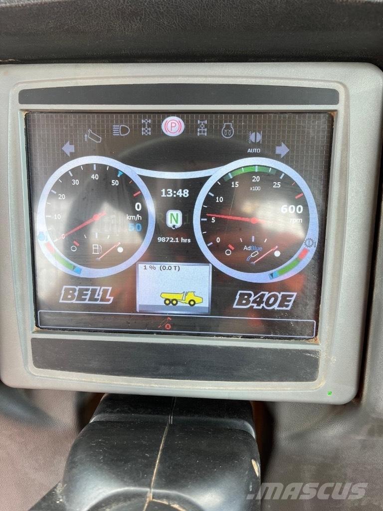 Bell B 40 E Belden kirma kaya kamyonu