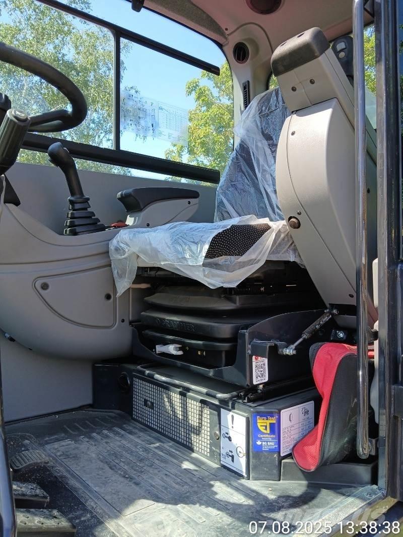 Yanmar B75W Lastik tekerli ekskavatörler