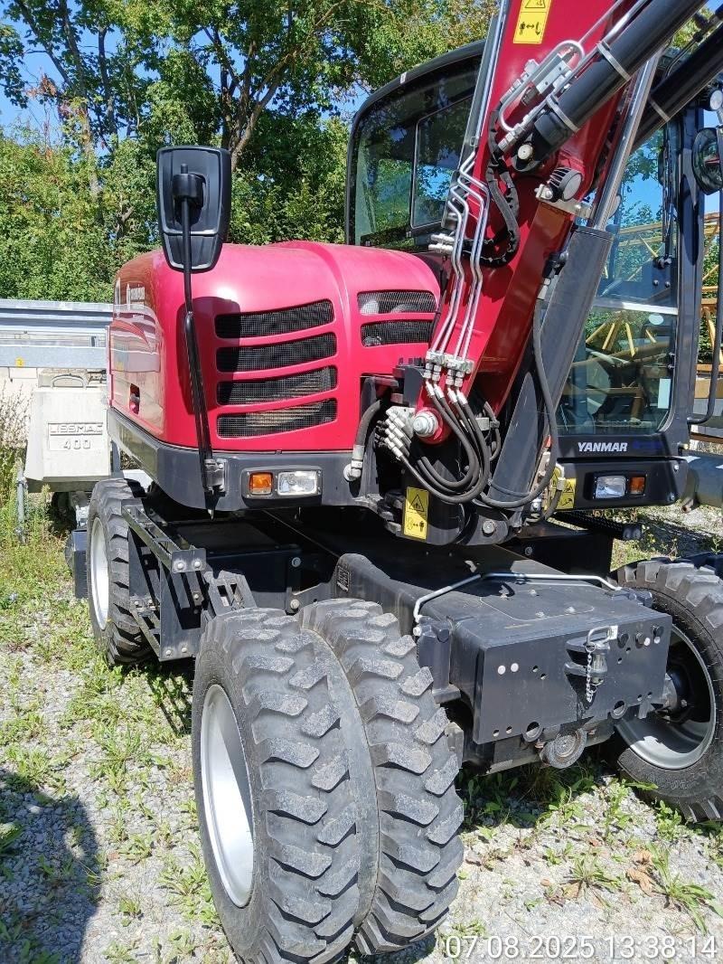 Yanmar B75W Lastik tekerli ekskavatörler