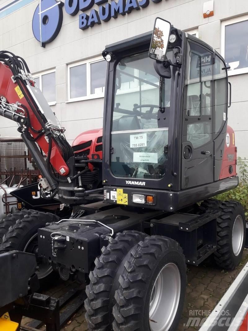Yanmar B75W Lastik tekerli ekskavatörler