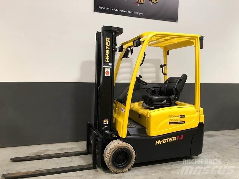 Hyster J1.8XNT MWB Elektrikli forkliftler