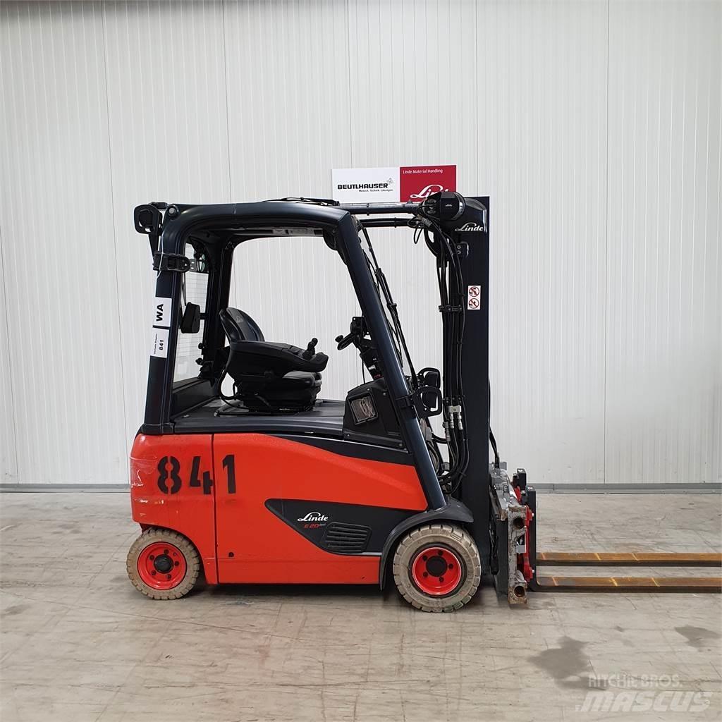 Linde E20PH Elektrikli forkliftler