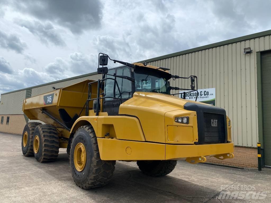 CAT 745 C Belden kirma kaya kamyonu
