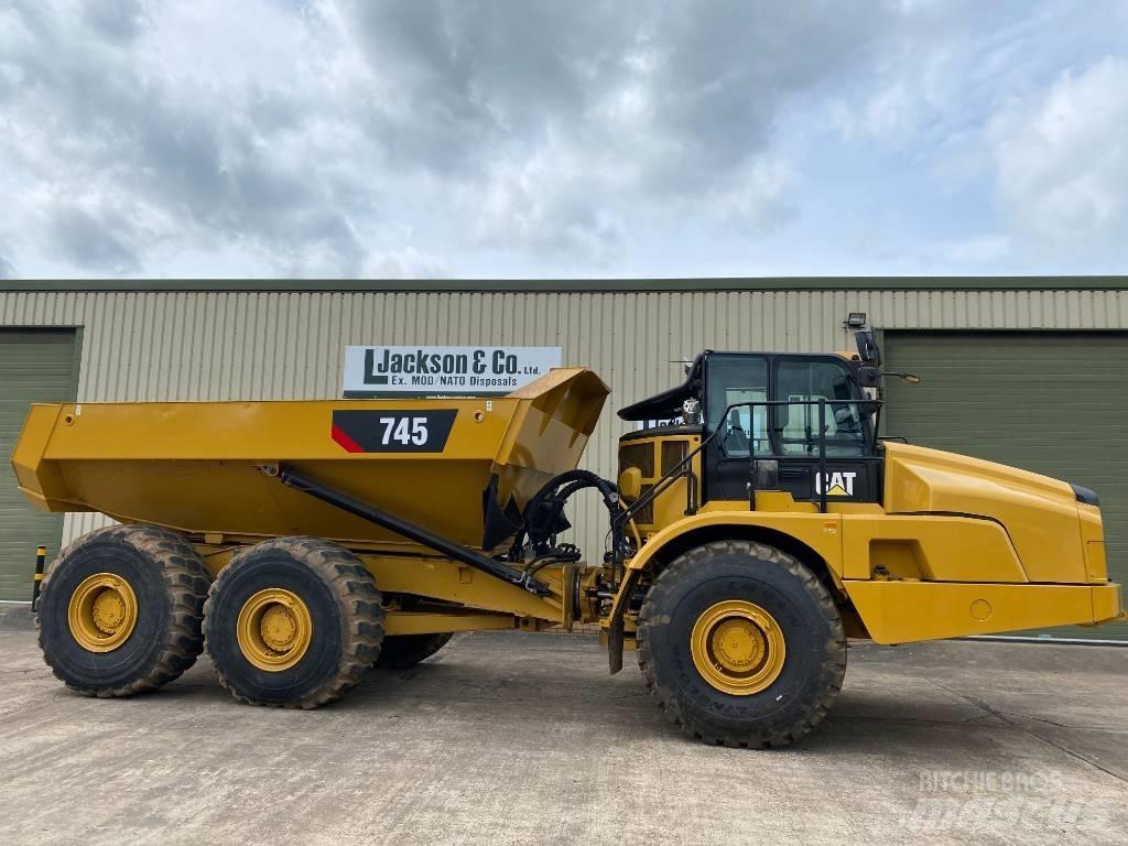 CAT 745 C Belden kirma kaya kamyonu