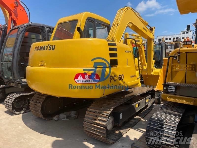 Komatsu PC 60 Mini ekskavatörler, 7 tona dek