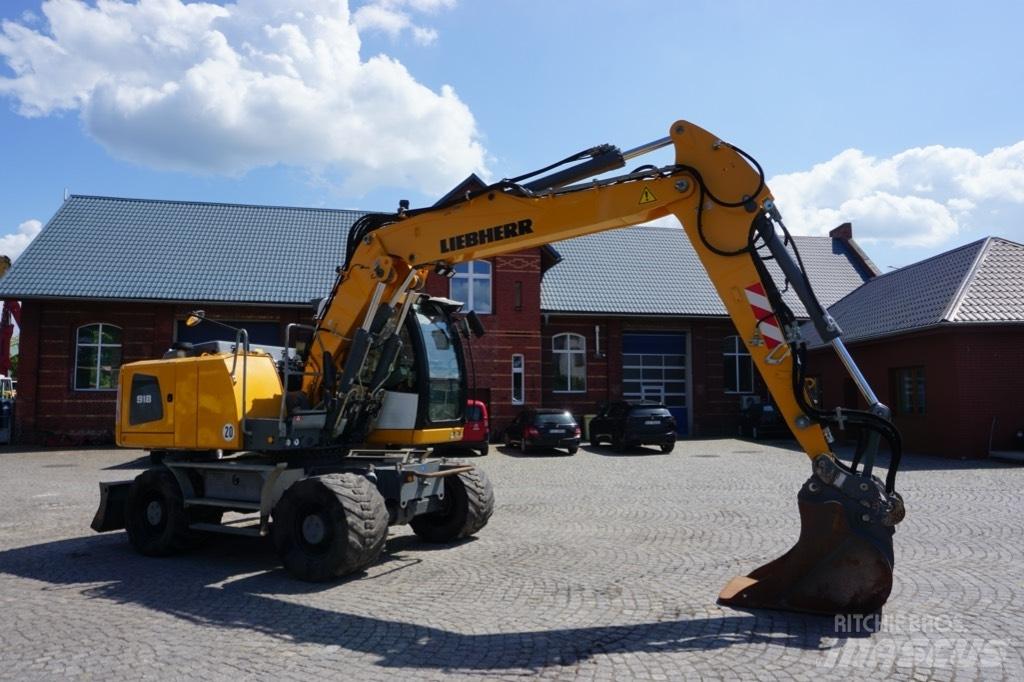 Liebherr A 918 Lastik tekerli ekskavatörler