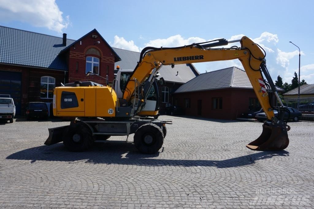 Liebherr A 918 Lastik tekerli ekskavatörler