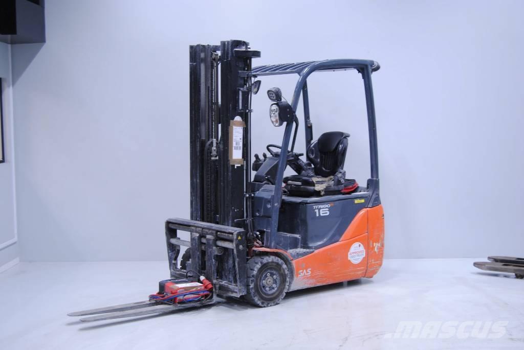 Toyota 8FBEK16T Elektrikli forkliftler