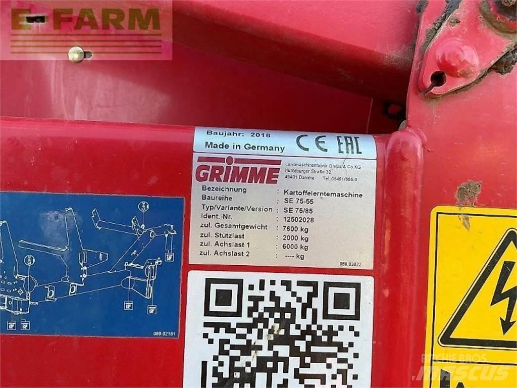Grimme se 75-55 Patates hasat makinalari