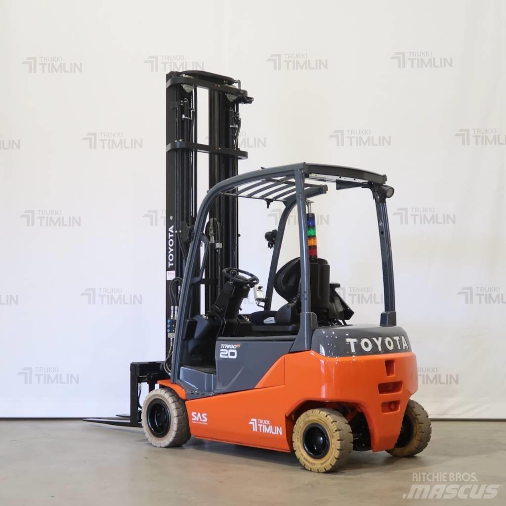Toyota 8FBM20T Elektrikli forkliftler