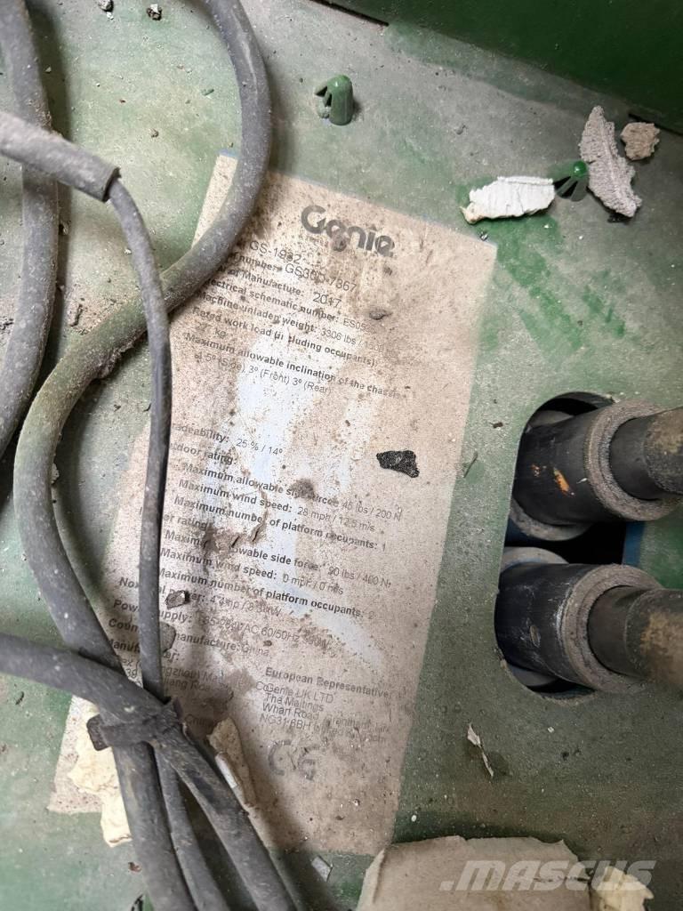 Genie GS 1932 Makasli platformlar