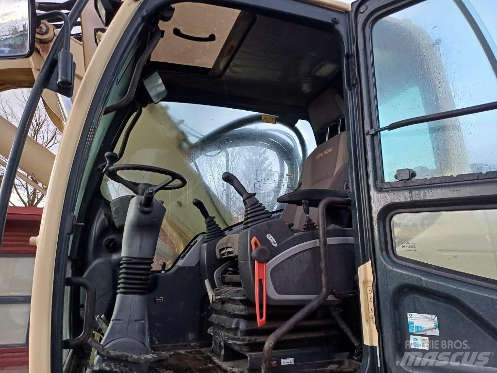 Hyundai HW 180 - 9A Lastik tekerli ekskavatörler