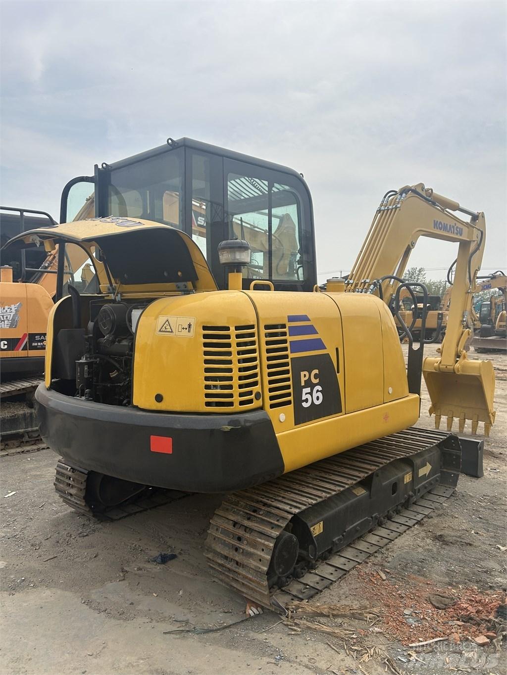 Komatsu PC 56 Mini ekskavatörler, 7 tona dek